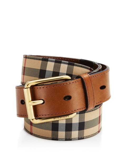 Burberry London Mark Horseferry Check Belt Men 